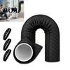 Energy Saving Ac Hose Sleeve Air Conditioner Insulation Cover, with Tool-free Installation And Adjustable Duct Heat Straps, Exhaust Shield,
