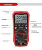Uni-T UT61E+ High-Precision Digital Multimeter - AC/DC Voltage, Anti-Burn, Auto Display.
