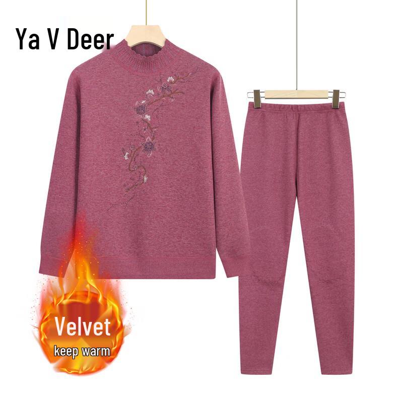 

Yalu Women s Plush Thermal Underwear Set 3XL