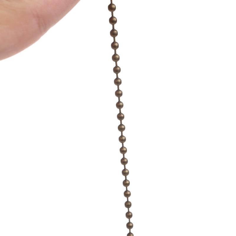 Set of 2 Ceiling Fan Chain Extenders with Connectors Bulb Pull Chain Extensions
