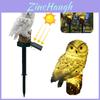 Energy Efficient Solar Powered Led Garden Lights Owl Shape