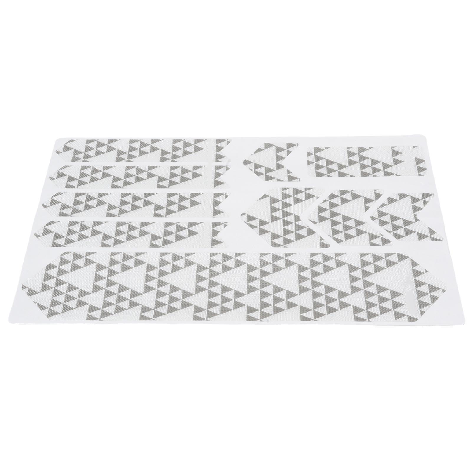 

1 Set Bike Frame Protection Tape Anti Scratch Water Proof Protective Film Mountain Bike Frame Guard Grid Pattern