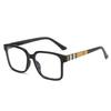 2025 Retro Square Anti-Blue Light Glasses - Unisex Fashion Computer Glasses with Transparent Optical Frames