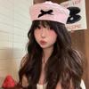 Bow Lace Navy Hat Harajuku Berets Japanese Sailor Caps  Women
