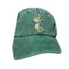 Men Baseball Hat Embroidered Pattern Adjustable Camping Cap Compact Wide Design Hat Outdoor Activity Golf Hat
