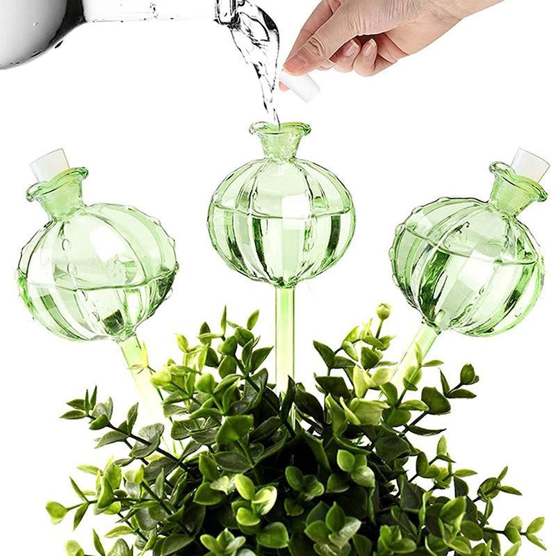 2/5 Pcs Plant Flowers Water Feeder Automatic Self Watering Devices Cartoon Indoor Lawn Sprinkler Home Garden Pot Watering Tools