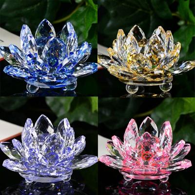 Křišťálová figurka těžítka Ornament Feng Shui Decor Collection
