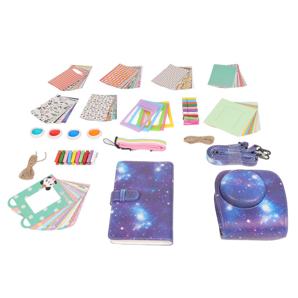 For Fujifilm Mini 11 Accessories Bundle Kit Includes Camera Case Album Color Filter Camera Case Stra