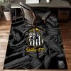 Powerful Football Crest Design Printed Office Carpet Chair Cushion  Entryway Rug, Rugs for Living Room, Bedroom Christmas gifts
