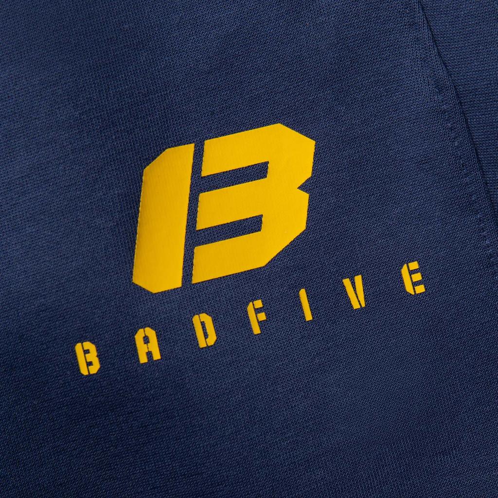 Li Ning Basketball Series Lässige Einfache Schnürhose mit Bündchen und Buchstabenprint Gestrickte Sporthose Herrenhose Tiefmarineblau AKLV215-2