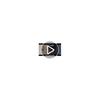 Yamazaki Jitsugyo TV Back Carpet Cleaner Stand Black Approx. W20XD7XH32.5cm Smart Quick Removal 4990