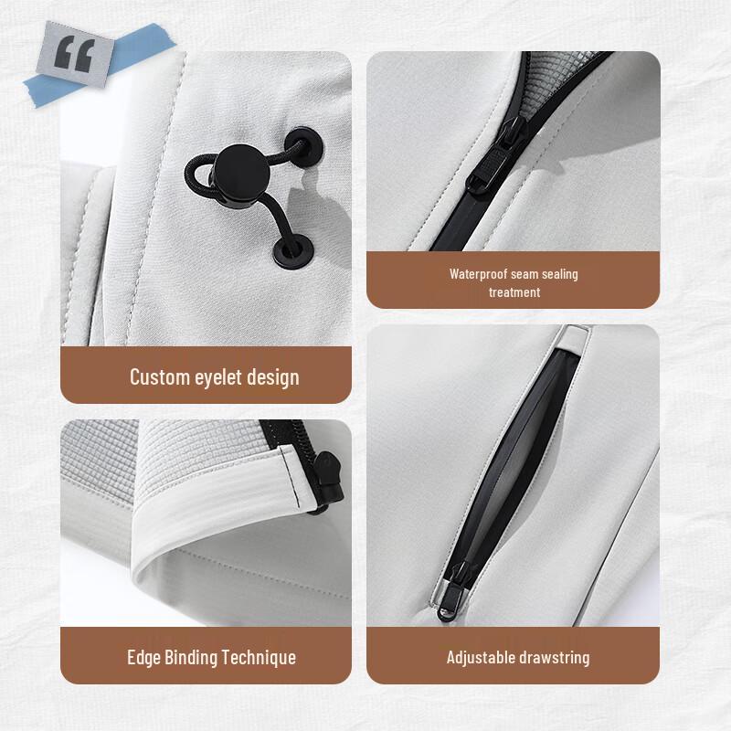 JEANSWEST LIFE Veste Softshell Aoli en Polaire pour Homme