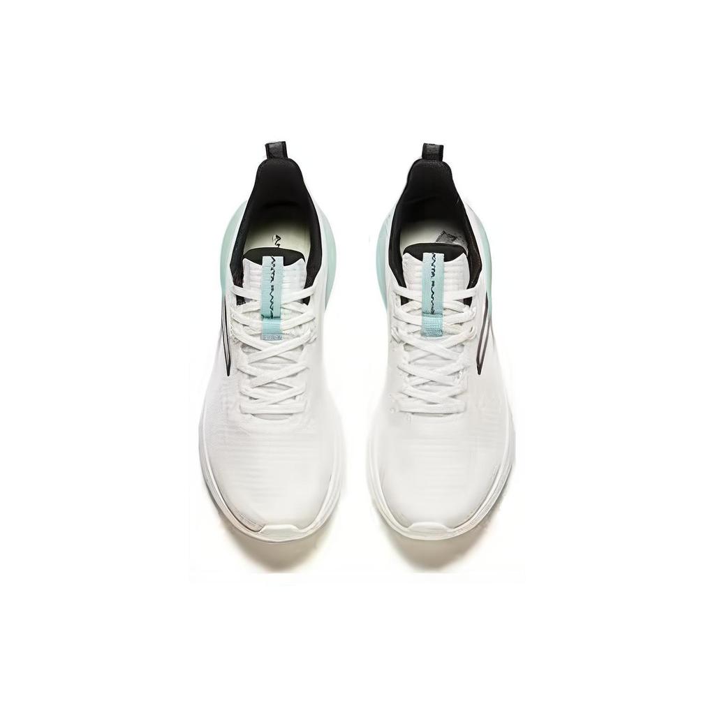 Anta Hydrogen Run Wear Resistant And Lightweight Low Top Sprint Running Shoes Men's White Blue 912335501-6