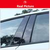 For Volkswagen VW T-Cross TCross 2018 2019-2023 Car PC Material Pillar Post Cover Door Trim Window Piano Black Molding Sticker