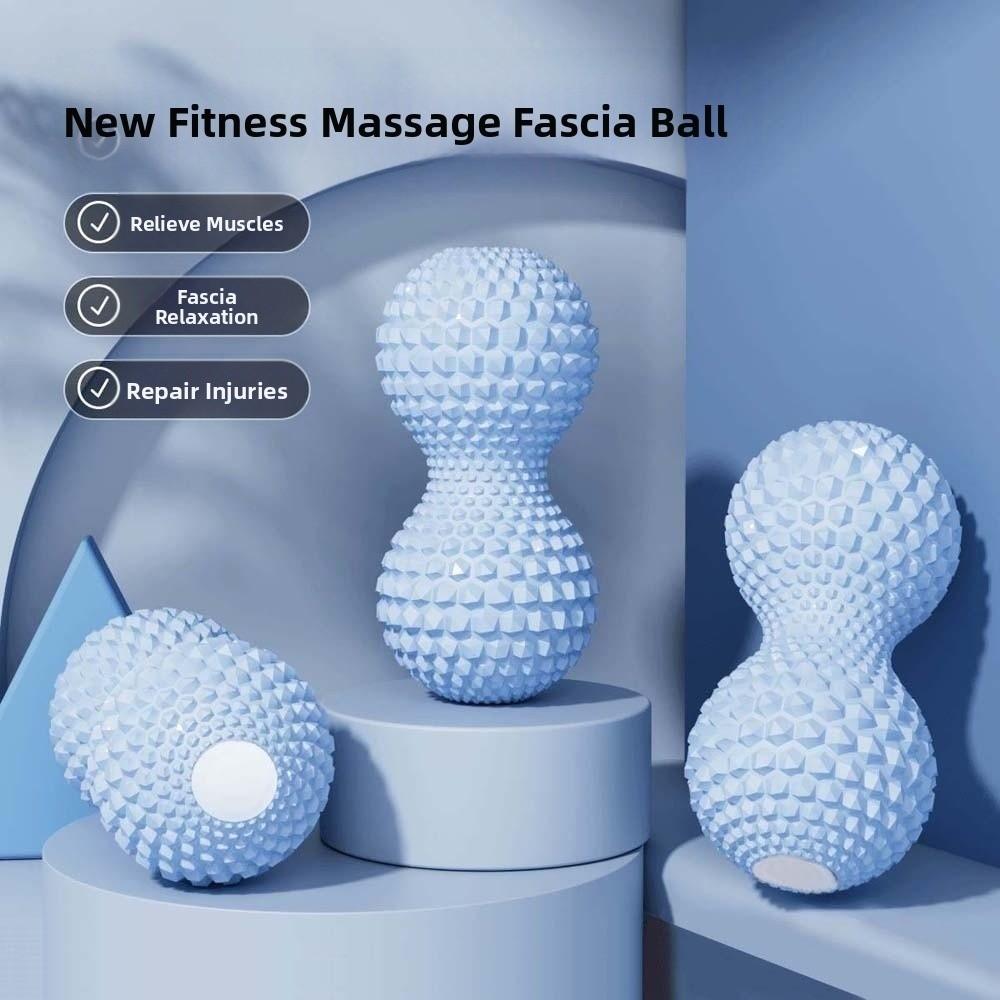 Portable Muscle Relaxation Ball PP Convex Point Neck Roller Peanut Massage Ball  Yoga