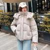 Autumn Winter Thicken Warm Parka Women Casual Sweety Solid Color Big Pocket Loose Hooded Coat Jackets Outwear