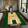 Milwaukee Basketball Court Carpet suitable as a non-slip mat for the living room or bedroom sofa