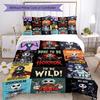 Christmas Nightmare Bedding Set Breathable Duvet Cover with Pillowcases Decorative Bed Linen for Bedroom Home Decoration Birthday Gift