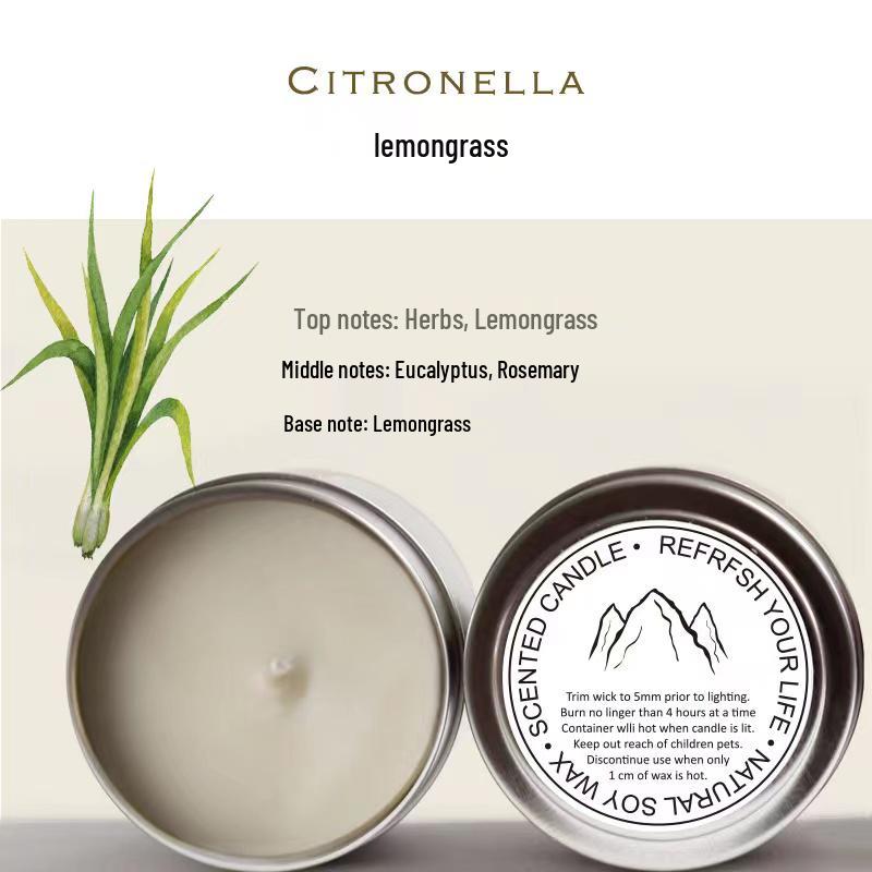 Scented Candles: Handmade Essential Oil for Bedroom, Sleep Aid, Safe for Babies & Pregnant Women, Indoor Fragrance Souvenir