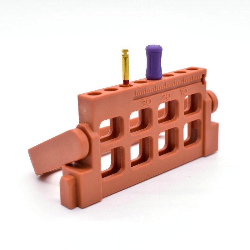 

Стоматологический Эндо Держатель 8 Отверстий Диспенсер Автоклавируемый Эндодонтический Держатель для Файлов и Боров для Стоматологов Новый оранжевый