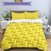 Pikachu Wallpaper Print 3Pcs Bedding Setduvet Cover With 2 Bedropillowcase Home Birthday Gift
