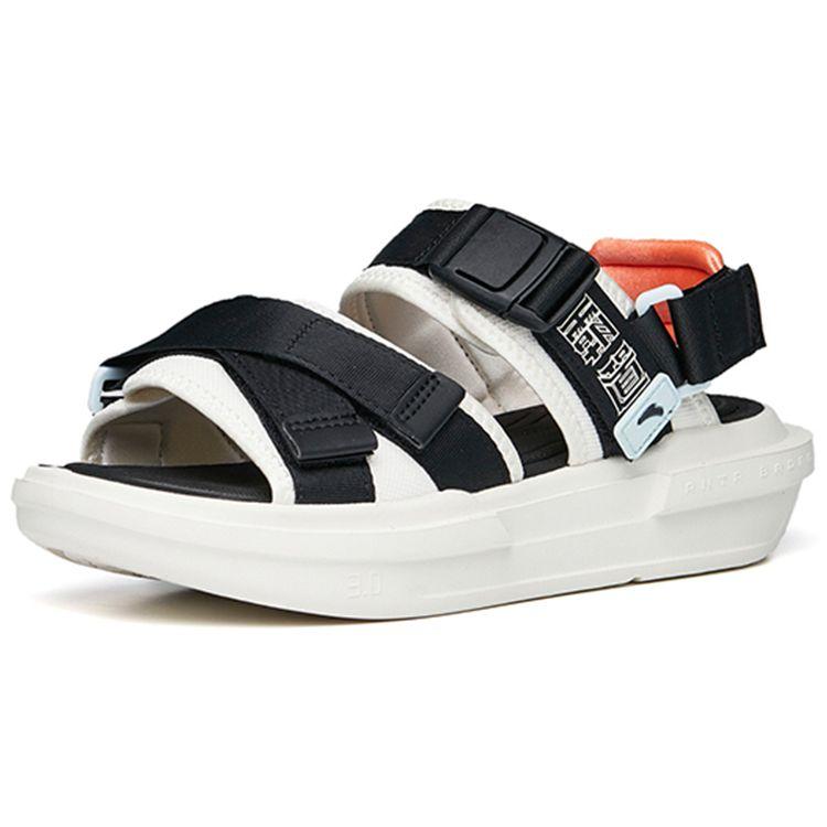 Anta Badao Atmungsaktive Strandsandalen Damen Sandalen Schwarz Weiß 122238501-2