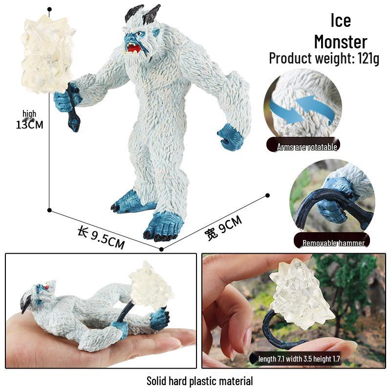 Guochao Chinese Dragon Toy: Mythical Eastern Dragon Model Ornament for Kids New Year Gift