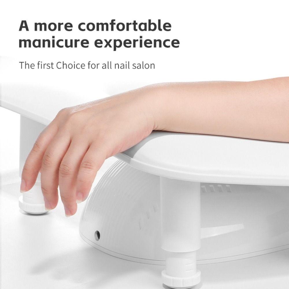 Silicone Nail Armrest U-Shaped Nail Art Hand Rest New Manicure Arm Rest  Home Use