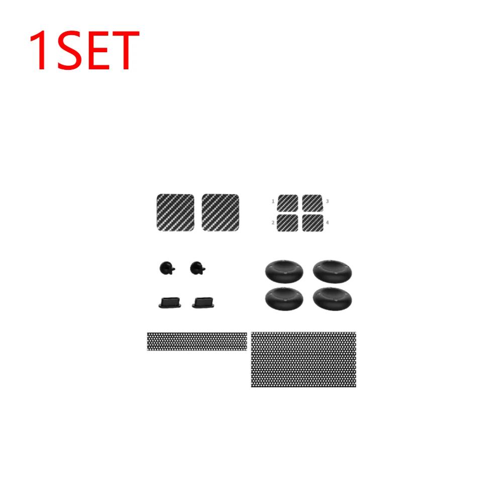1-10 seturi Kit de protecție pentru consola Steam Deck Dopuri de praf Autocolant touchpad Autocolante butoane Capace siliconice stick-uri deget mare Plasă rezistentă la praf