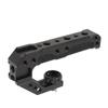 Camera Cage Top Handle Aluminum Alloy Silicone Video Stabilizing Rig Grip with 14 38 Inch Screw
