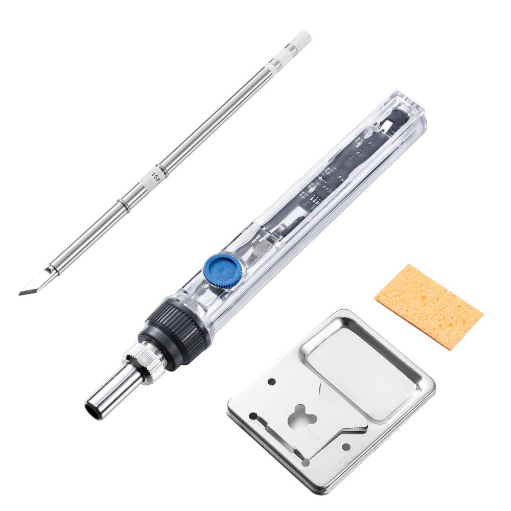 T12 Lötstation: Einstellbare Temperatur, 72W Schnellheizung, Digitalanzeige, Transparenter Aufbau