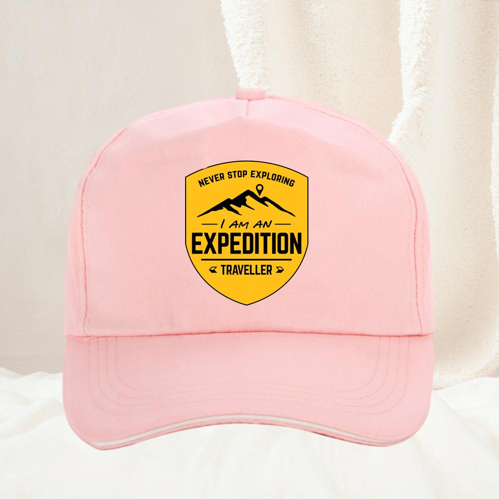 Expedition Travel Unisex Women outdoor Visors hat Never Stop Exploring Baseball Cap fashion outdoor sun protection hats
