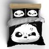 "Bold panda charm bedding." Bedding sets Duvet covers Pillowcases(1* Duvet Cover 2* Pillowcases without duvet insert)