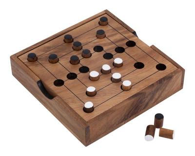 Настольная игра - ENGELHART - Шашки - Акация - Экологичная - 2 игрока - 6+ лет