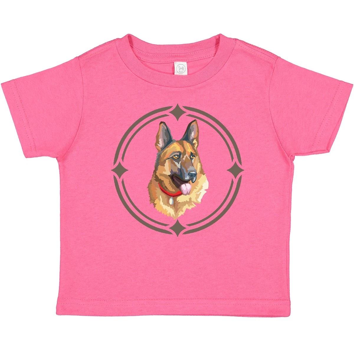 Inktastic German Shepherd Dog Art Baby T-Shirt Pets Breed Infant Tees Shower 150