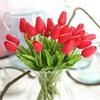 1pcs New Handmade Tulip Wedding Bouquet Brooch Bridal Bridesmaids Flowers Home Decor