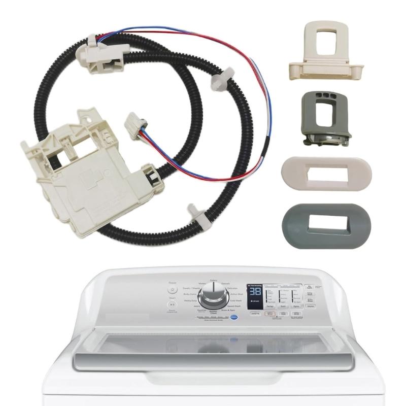Washer Lid Lock Service Set Washer Replacement Set Washing Machine Repair Part Washer Lid Lock Washer Switch for Washer