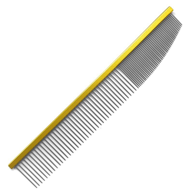 Aluminum Pet Grooming Comb Cats Dogs Long Short Hair Detangling Deshedding
