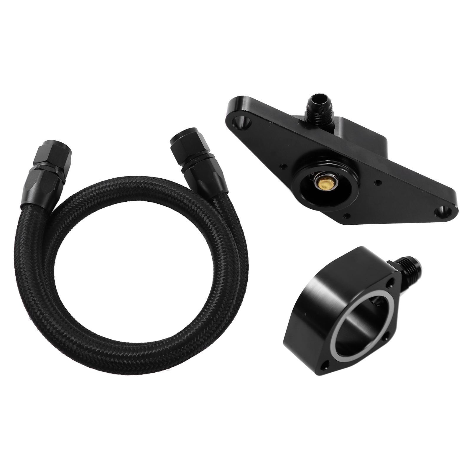 

Carbon Fiber Cold Air Filter Set Induction Pipe Hose Kit for Car