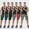 2024 Men's Large Camouflage Multi-Pocket Loose Casual Shorts