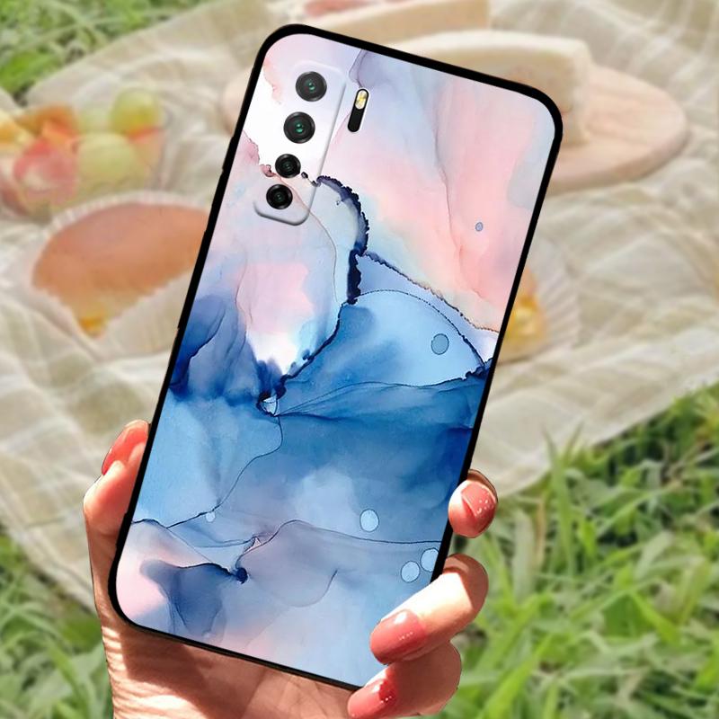 For Huawei Nova 7 SE Case P40 Lite 5G Back Cover Beautiful Fashion Phone Bumper Russia Version For Huawei Honor 30S Fundas Coque