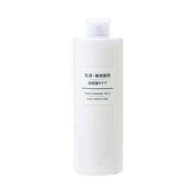MUJI Milchlotion für empfindliche Haut, hochfeuchtigkeitsspendend, 400 ml 15258550 Haut, (Grosse Kapazität)