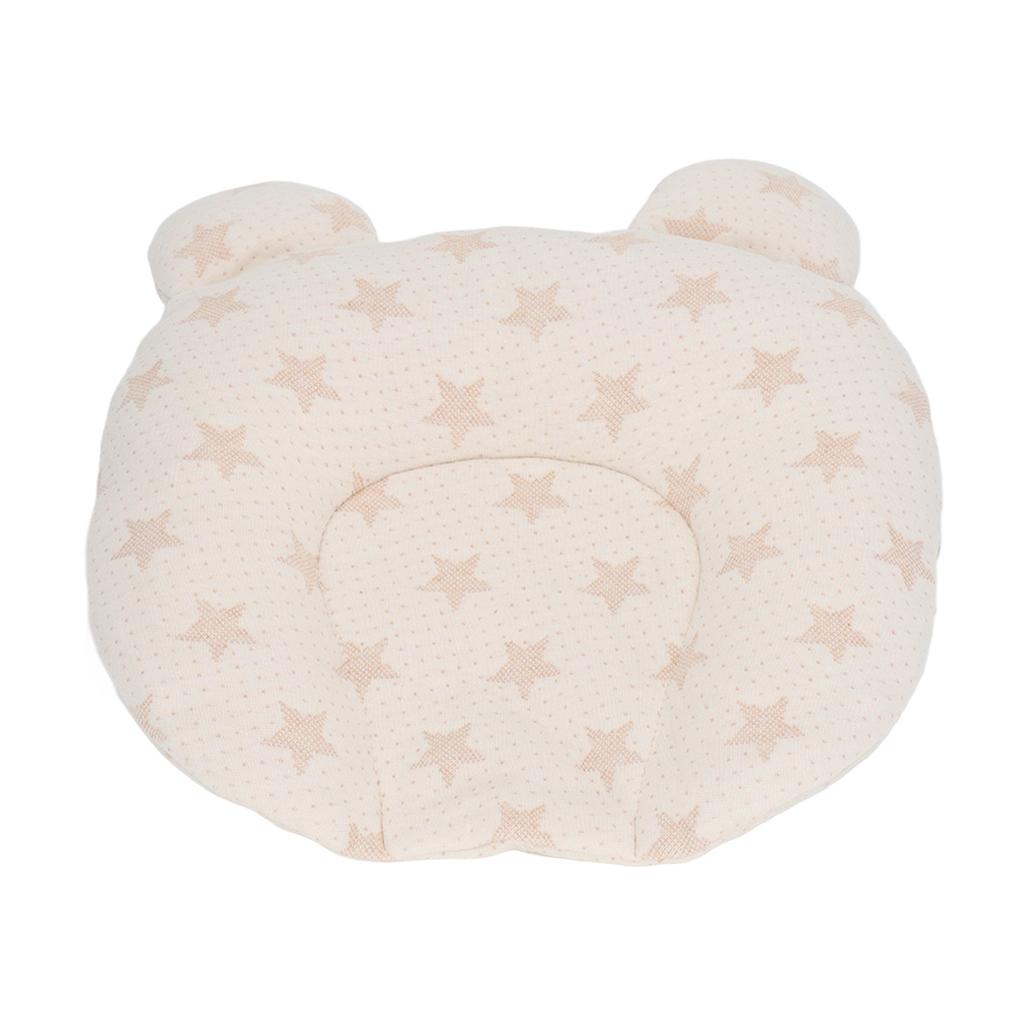 Baby Shaping Pillows Cartoon Prevent Flat Head Breathable Latex Infant Sleep Cushion for 0 To 12 Months Old Baby