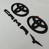 Suitable for 2024 2025 9th Generation Toyota Camry Hood Badge Trunk Badge OVERLAY Modification Gloss Black Matte Black