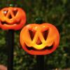 5 Pack Outdoor Halloween Pumpkin Lights Waterproof Halloween Pumpkin Pathway Stake Lights Halloween Party Decor Walkway Lights