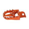 For Fantic XMF XEF 125  X MF X EF Motorcycle Accessories Footrest Footpeg Foot Pegs Rest Foot Pedals Wide Fat Roating Foot Pegs