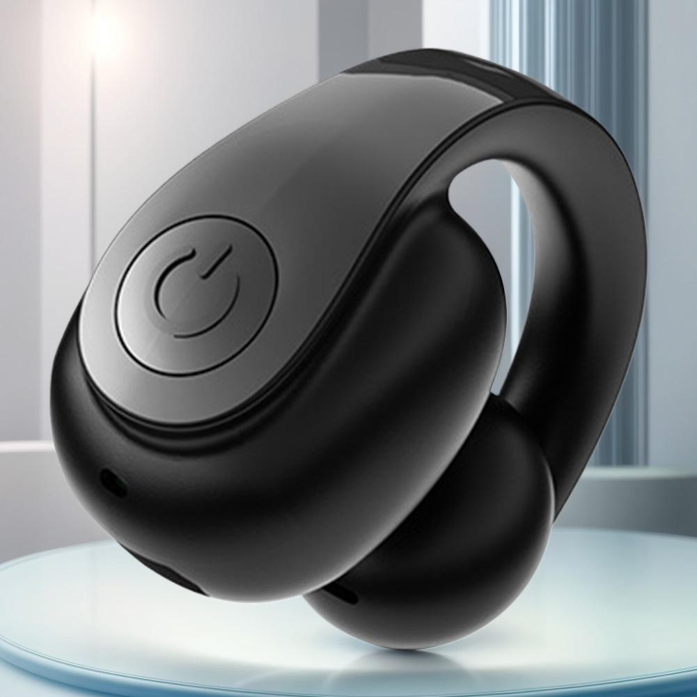 Wireless Ear Clip On Earphone Bluetooth-Compatible 5.4 Noise Canceling Sports Earphones Waterproof Clip On Headphone for Running