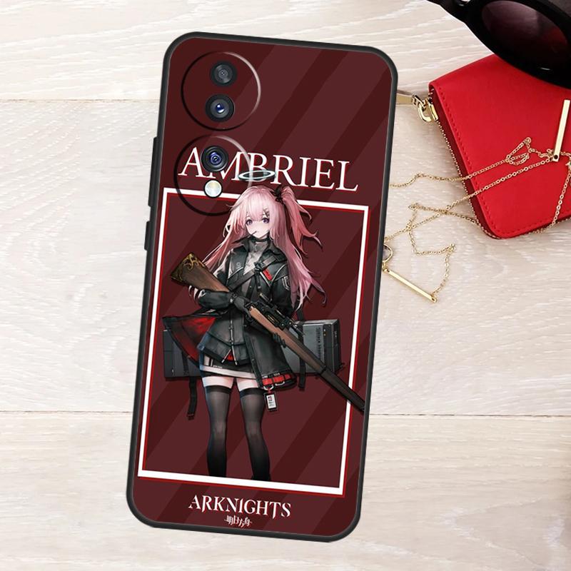 Amiya Ansel Arknights Case For Honor 400 Pro 200 50 70 90 X9a X9b X9c X9d X8a X8b X8c Magic 7 Lite 5 6 8 Pro Cover
