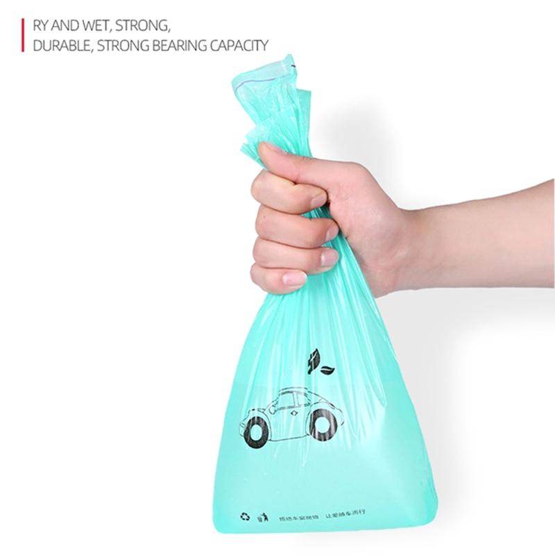 30/50 Pcs Disposable Rubbish Holder Biodegradable Office Home Car Trash Bags