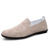 Bean Bean Men's Cowhide Slip-On Casual Leather Shoes